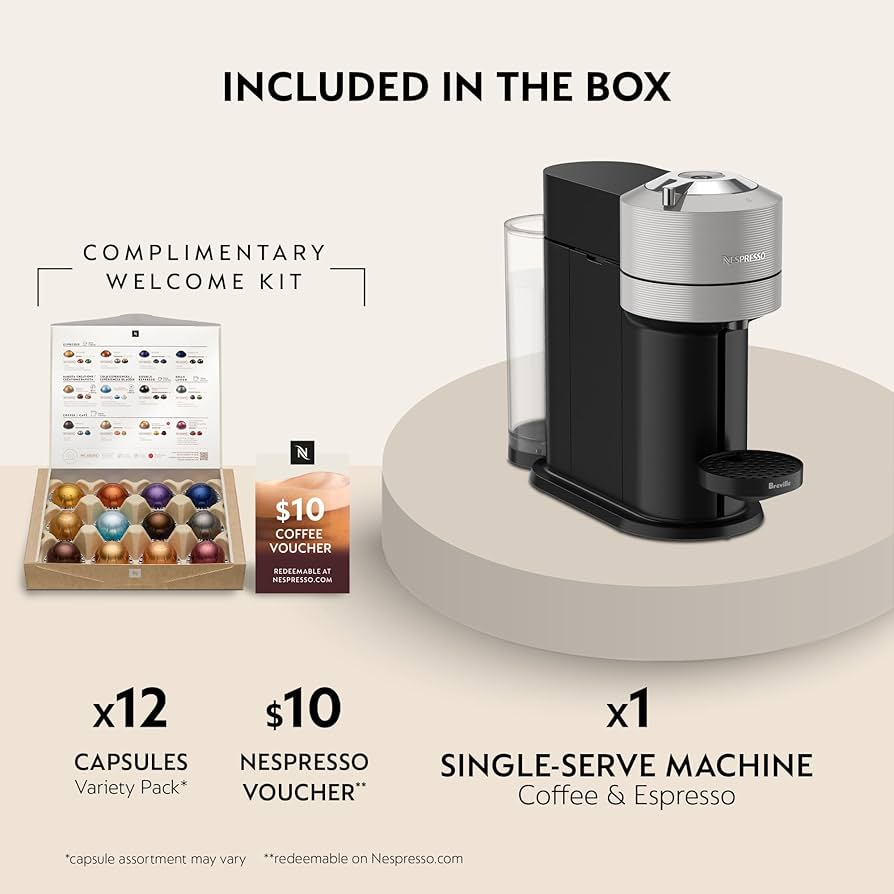 Nespresso Vertuo Next エスプレッソマシン Nespresso Vertuo Next Deluxe Espresso Machine by DeLonghi
